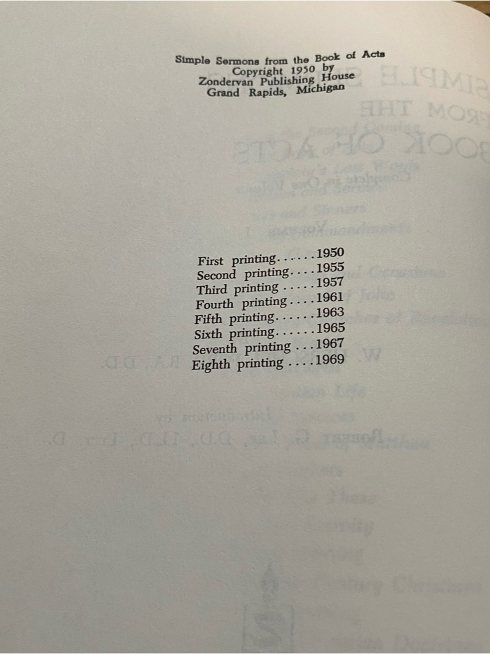 Simple Sermons from the Book of Acts by W. Herschel Ford